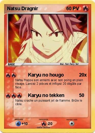 Pokemon Natsu Dragnir