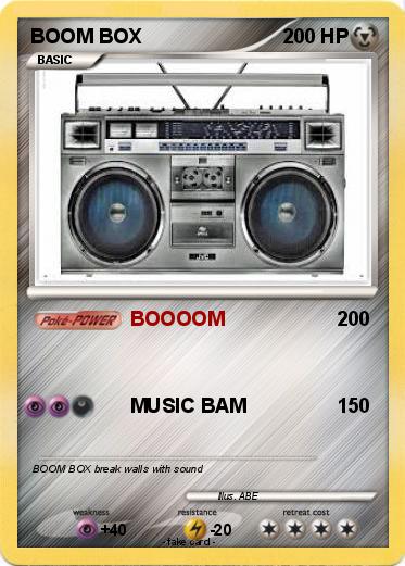 Pokemon BOOM BOX