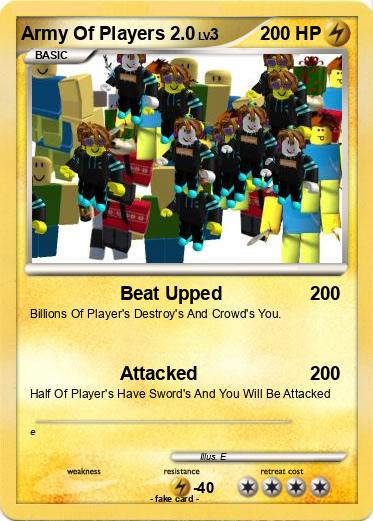 Pokemon Army Of Players 2.0