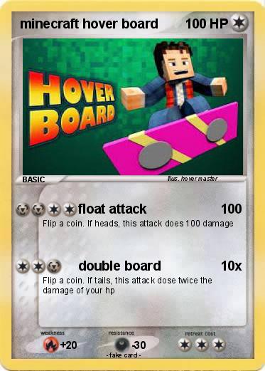 Pokemon minecraft hover board