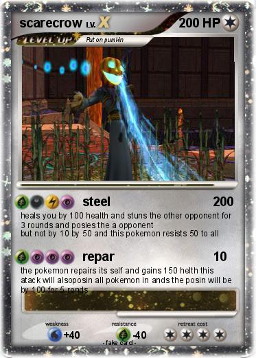 Pokemon scarecrow