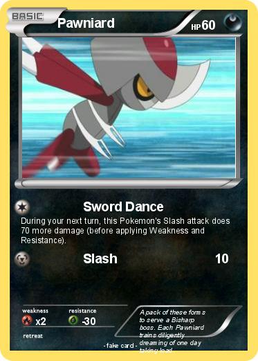 Pokemon Pawniard