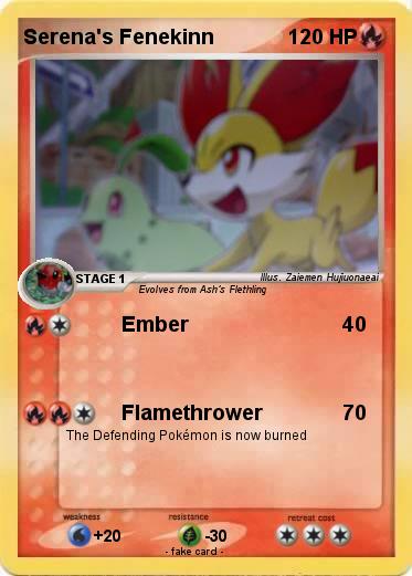 Pokemon Serena's Fenekinn