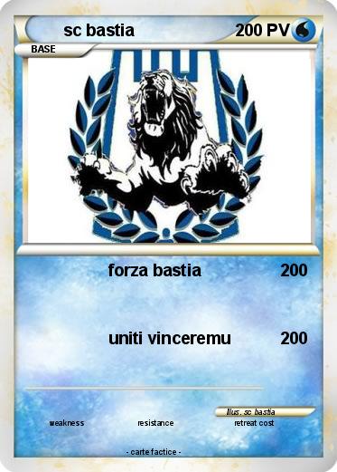 Pokemon sc bastia