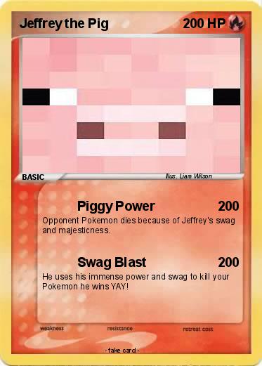 Pokemon Jeffrey the Pig