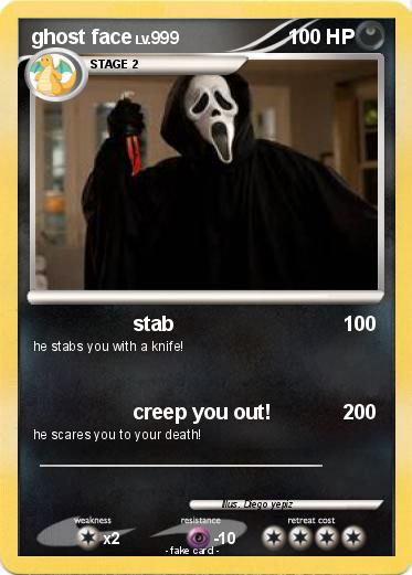 Pokemon ghost face