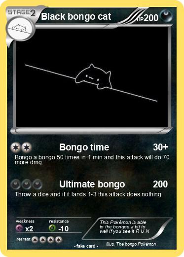 Pokemon Black bongo cat