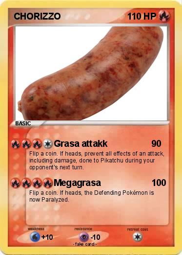 Pokemon CHORIZZO