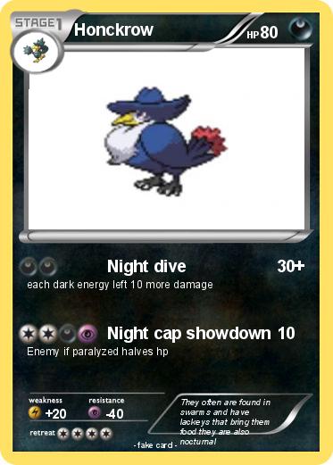 Pokemon Honckrow