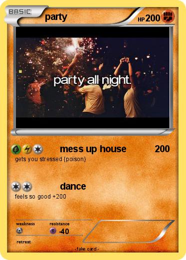 Pokemon party
