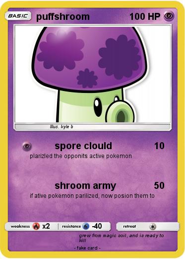 Pokemon puffshroom