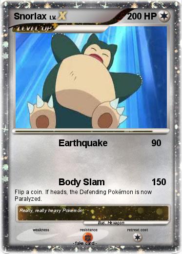 Pokemon Snorlax