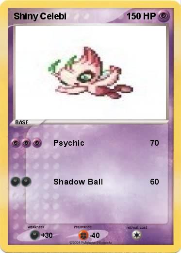 Pokemon Shiny Celebi