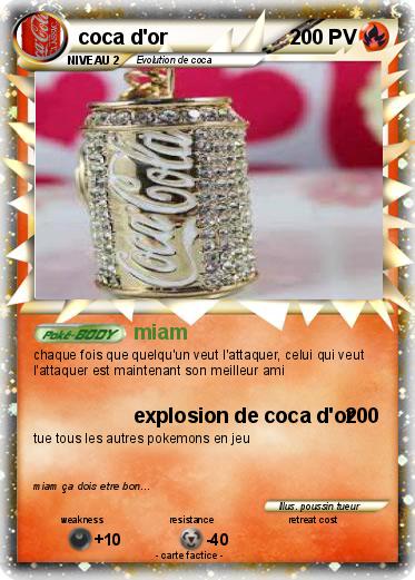 Pokemon coca d'or