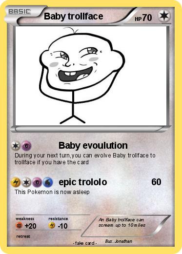 Pokemon Baby trollface