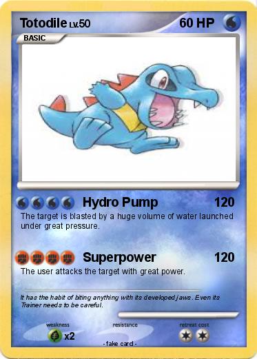 Pokemon Totodile