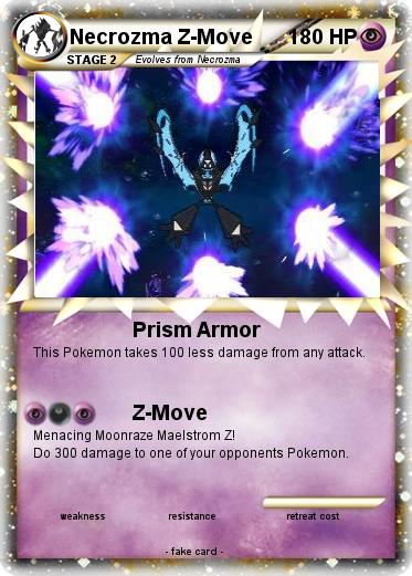 Pokemon Necrozma Z-Move