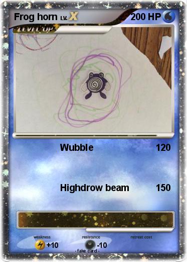 Pokemon Frog horn