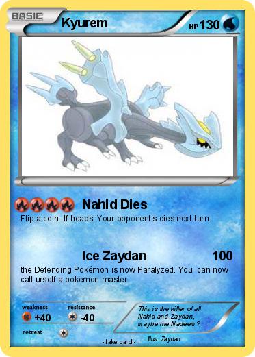 Pokemon Kyurem