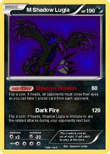Pokemon M Shadow Lugia