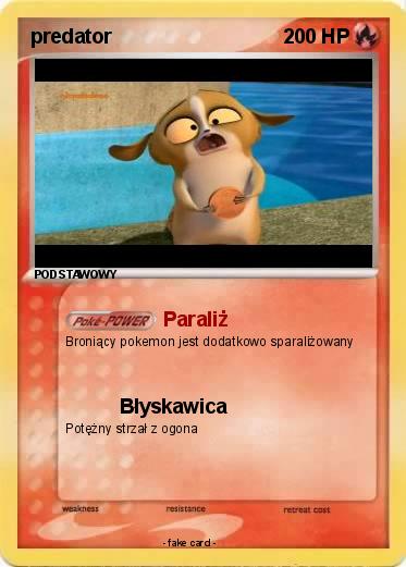 Pokemon predator