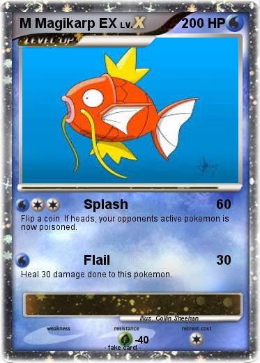 Pokemon M Magikarp EX