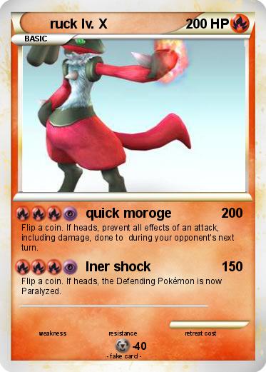 Pokemon ruck lv. X