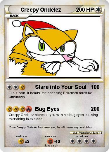 Pokemon Creepy Ondelez