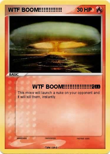Pokemon WTF BOOM!!!!!!!!!!!!!!