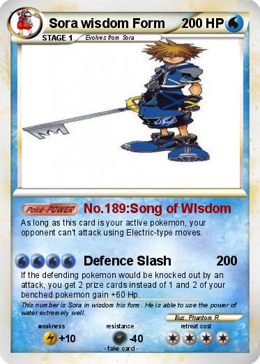 Pokemon Sora wisdom Form