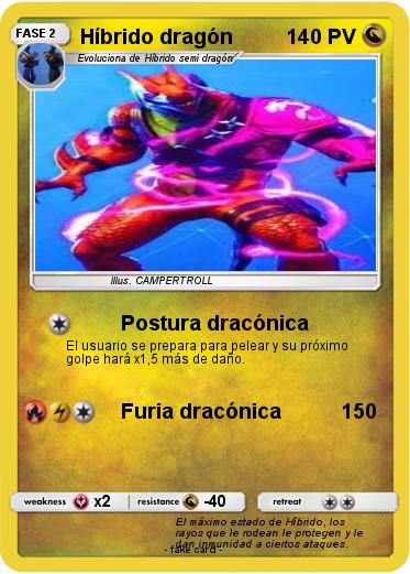Pokemon Híbrido dragón