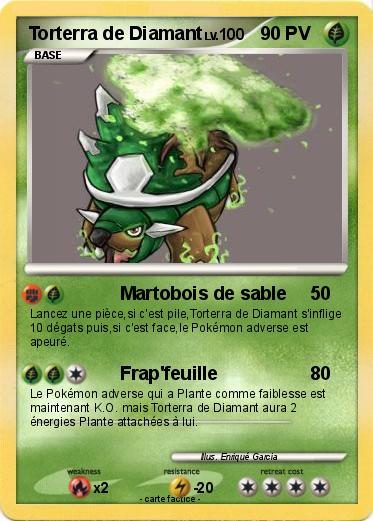 Pokemon Torterra de Diamant