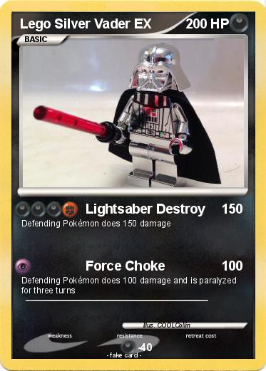 Pokemon Lego Silver Vader EX