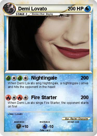 Pokemon Demi Lovato