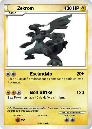 Pokemon Zekrom