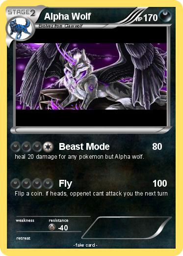Pokemon Alpha Wolf