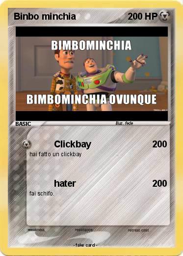 Pokemon Binbo minchia