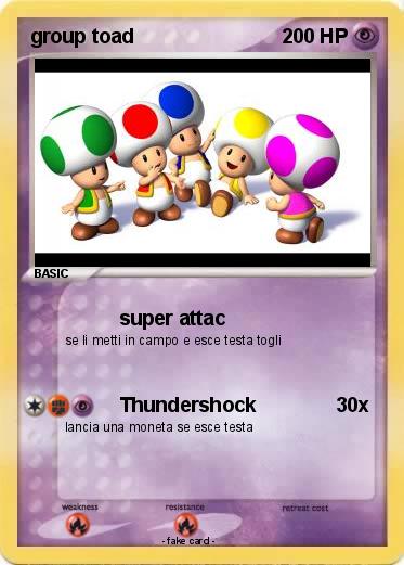 Pokemon group toad