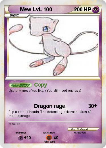 Pokemon Mew LvL 100
