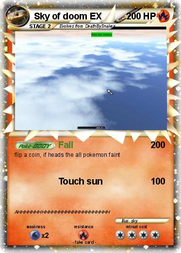 Pokemon Sky of doom EX