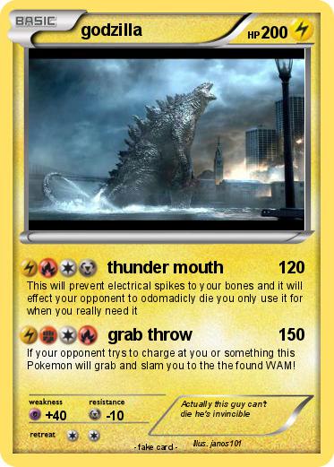 Pokemon godzilla