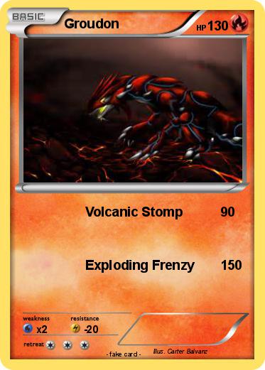Pokemon Groudon