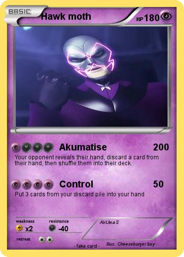 Pokemon Hawk moth