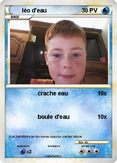 Pokemon léo d'eau