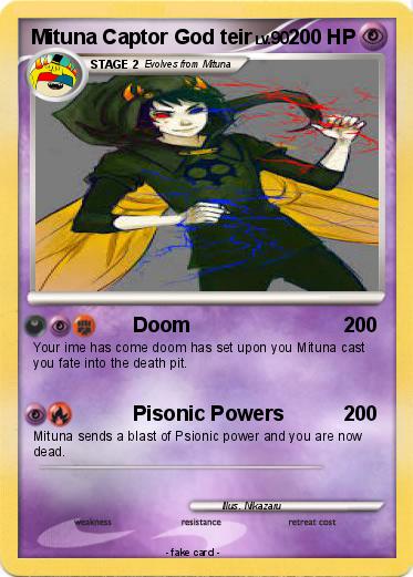 Pokemon Mituna Captor God teir