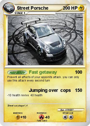 Pokemon Street Porsche