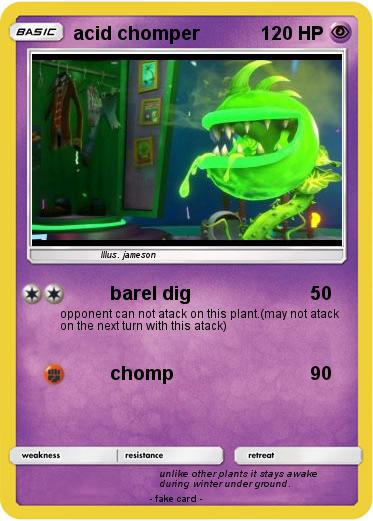 Pokemon acid chomper