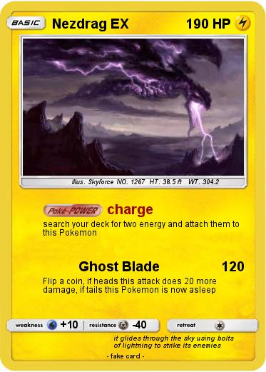 Pokemon Nezdrag EX