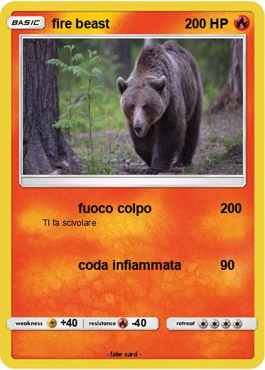 Pokemon fire beast