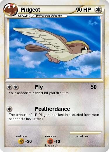 Pokemon Pidgeot